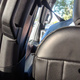 Just to show the stitching. The seat back cushion was loose on the seat frame, and floppy when the folks were getting situated. To my perception, the interior build quality was positively alarming.